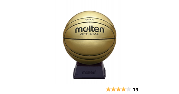 Amazon Molten モルテン バスケットボール サインボール 置台付き Bgg2gl モルテン Molten ボール ボール ケース