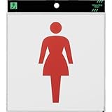 光 KMP1661-2 片面マット白 女マーク赤 （00869958-001）