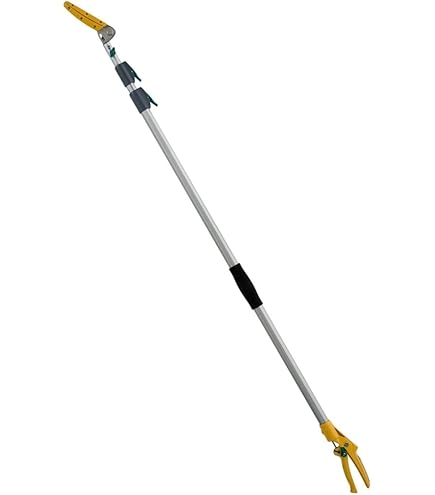 Amazon | ムサシ 高枝切鋏 【スウィングジュニア】 長刃 首振りヘッド