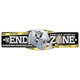 NFL Oakland Raiders 83494010ストリート/ゾーンサイン、4.5 " X 17 "