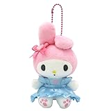 ナカジマコーポレーション(Nakajima Corporation) マイメロディ・クロミ マスコットコレクション マイメロディ エプロンブルー 207913-25 H13×W7.5×D6cm