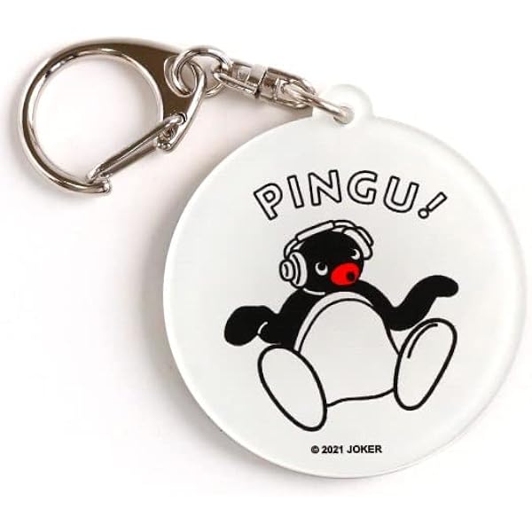 ピングー　木製　キーホルダー　全10種 Amazon.co.jp: PINGU（ピングー）アクリルキーホルダー（FISHING