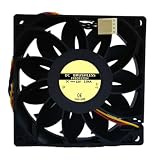 高速92x92x25mm 92mm冷却ファンDC12V 1.04A 4100RPMコンピューターケースCPU用の二重ベアリング付き