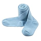 タイツ キッズ レギンス コットン 子供ドレス用 0-7歳 足付き 子供タイツ 秋 多色 highdas ブルー M/3-5歳