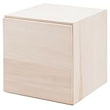 ユニットボックスシリーズ 扉タイプ 桐材 生地仕上げ ナチュラル色 幅39cm GA-0039