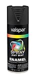 Valspar 2353N Spray Any Way OSHA Gloss Black Enamel Spray Paint - 11 oz. [並行輸入品]