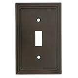 Cosmas 25053-orb Oil Rubbed Bronze Singleトグルスイッチプレートスイッチプレートカバー