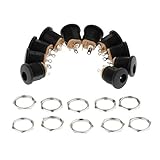 KESOTO 10ピース　DC電源コンセント　インナー　ピン　2.1mm 5.5x2.1mm 　DC022　直径5.5mm