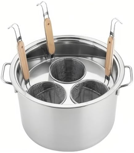 Amazon | 麺茹で鍋 ゆで麺器 麺茹で器 ゆでめんき 卓上電熱ゆで麺炉
