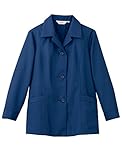 UNIWEAR(ユニウェア) レディース スモック L-6400 紺 3L ( 15号 ) （ 日本製生地使用 ）