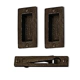 Coastalブロンズ – ブロンズ4 "正方形ポケットPull /エッジPullキット – Solidブロンズ