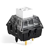 Kailh Box V 2白色機械ゲームキーボード5針板取付/RB/SMD DIY防水防塵スイッチ（Kailh Box V 2白色72個）
