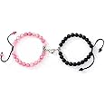 BFF Bracelets for 2 Best Friend Friendship Gifts for Women Men Couples Gifts for Him and Her Matching Magnetic Bracelets for 