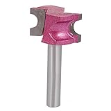 uxce　ルータービットツール　ストレートシャンク　超硬　ブルノーズ　ハーフラウンド　６．３５×６．３５ミリ