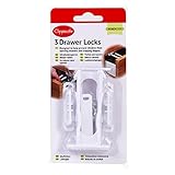 Clippasafe 3x Drawer Locks
