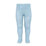 コンドル Condor 子供タイツ リブタイツ(全65色)  Baby Blue(ベイビーブルー) 8(7歳~8歳)