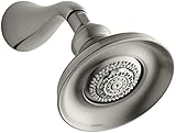 KOHLER K-16167-BN Revival Multifunction Showerhead, Vibrant Brushed Nickel [並行輸入品]