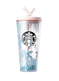 海外 Starbucks スタバ夏 サマー ヤシの木 コールドカップ Summer palm tree pia coldcup 591ml [海外直送品]