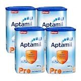 [4箱セット] Aptamil(アプタミル) プレ(Pre) 800 g (0ヶ月〜6ヶ月)(並行輸入品)