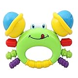 カニのプラスチック製の赤ちゃんラトル/ベビーテザー/ベビーおもちゃ（多色）