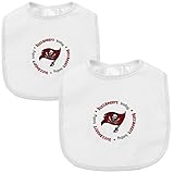 Baby Fanatic Team Color Bibs, Tampa Bay Bucs, 2-Count by Baby Fanatic [並行輸入品]