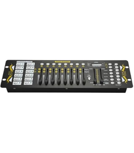 Amazon | P Prettyia Dmx 512 DJ ライトコントローラー照明ミキサー