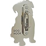 壁付けリードフック　「DOG HOOK ドッグフック　[ パグ ]　」 小中型犬向き 角型