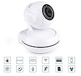 (1510 White) BCRTO HD IP Camera - Wireless IP Camera with Two-way Audio カメラ - 双方向オーディオ付きワイヤレスIPカメラ [