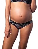 Hotmilk Lingerie SOTBK Show Off Temptress Black/Red Maternity Brief Large Large