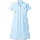 ナースリー 花形衿ワンピース 医療 ナース 看護師 白衣 女性 ユニフォーム エステ サロン 半袖 受付 制服