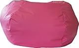 Gold Medal 30010546822 Medium Leather Look Beanbag Tween Size, Hot Pink [並行輸入品]