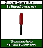 German Carbide Replacement Cutting Blades for Craft Cutting Machines, 1 blade