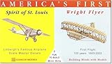 プラッツ グレンコモデル アメリカ航空史セット 1/110 スピリットオブセントルイス & 1/105 ライト・フライヤー 2機セット プラモデル GM03102 (飛行機)