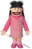 25 Susie, Peach Girl, Full Body, Ventriloquist Style Puppet by Silly Puppets