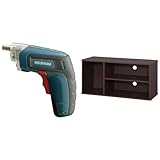 『電動ドライバー 充電式 RD110-G グリーン』と『テレビ台モジュールBOX幅約73.2x奥行約29.0x高さ約36.6cm ブラウンオークMDB-3S』のセット