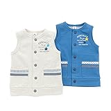 La Chiave(ラ キエーベ) ベスト (80～130cm) キムラタンの子供服 (53274-171a) ブルー 120