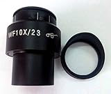 WF10X/23ｍｍ実体顕微鏡用接眼レンズアイカップ付ジオプター調節可能