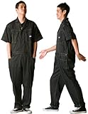 ディッキーズ Dickies (山田辰)夏用半袖 ツヅキ服 711 ネイビーブルー Mサイズ