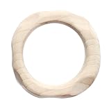 Waldorf Maple Teether Natural Teething Ring by Camden Rose