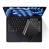 EooCoo【US 英语配列2026 Macbook Neo/Air/Pro M5 PRO/MAX 対応】キーボードカバー用Macbook Neo/Pro 14/16インチ Air 13.6/15インチM5 M4 M3 M2 0.12MM極薄防塵防水プレミアムプロテクターA3449 A3240 A3427 A3426 A3112 A3113 A3434 A2681 A3401、TPUグレー