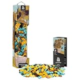 プラスプラスインスピレーションアートヒストリービルディングセット、3Dペインティングキット&クラフト用品、子供用350ミニインターロックオープンエンドピース-ゴッホ、ひまわり