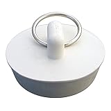 LASCO 02-3209 White Rubber Hollow Stopper For 1-1/2-Inch Drain Openings [並行輸入品]
