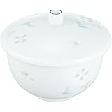 波佐見焼 蓋付き煎茶 ホタルつゆ草柄 73472