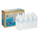【Amazon.co.jp限定】伊藤園 磨かれて、澄みきった日本の水 島根 2L×8本