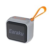 Bluetooth スピーカー 12W 防水スピーカー ブルートゥース ワイヤレススピーカー 小型 IPX7防水 Bluetooth 5.3 Type-C充電 風呂 TWS 二台接続 約20時間再生可能 モバイルスピーカー コンパクト (グレー)