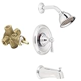 Moen Kingsley posi-temp浴槽シャワーセットレバーハンドル付き T2113-2510 1