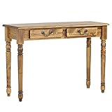 arne アンティーク調 天然木製 new arc II コンソールテーブル