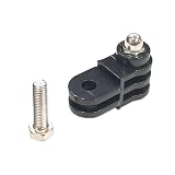 オーディオファン アクションカメラ用 延長アダプター 20mm 延長アーム 20 ブラック +M5*20mmねじ付