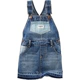 OSHKOSH(オシュコシュ) ヒッコリーストライプポケットデニムジャンパー デニム ワンピース 6ヶ月【並行輸入】