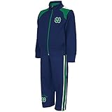 Toddlers NCAA Notre Dame Fighting Irishトラックスウェットシャツとパンツコンボセット(チームカラー)